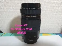 Canon EF 75-300mm USM 極美品のサムネイル
