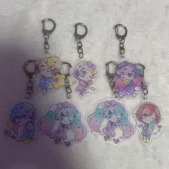 初音ミク アクリルキーホルダー 7点セット