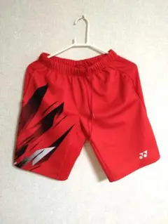 YONEX ヨネックス レッドハーフパンツ