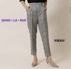 SHOO • LA • RUE [オンにもオフにも]テーパードパンツ・チェックのサムネイル