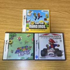 DS マリオソフト　3本セット 64DS マリオカート　ブラザーズ　箱説付き
