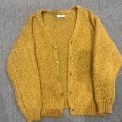 イエローカーディガン Mサイズ