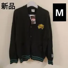 【新品タグ付き】メンズM　ジョジョの奇妙な冒険×Avail　黒カーディガン