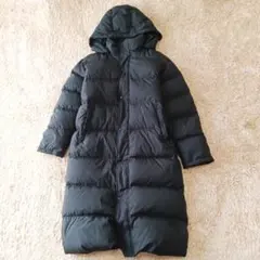 X TEAM SPORTS　サッカー　ロングダウンベンチコート　黒　L