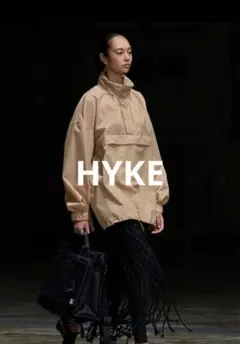 HYKE / NYLON MOUNTAIN PARKA 1 BEIGE