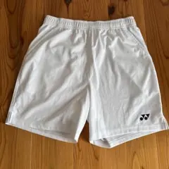 ヨネックス ショートパンツ　Ｌサイズ レデース　ホワイト