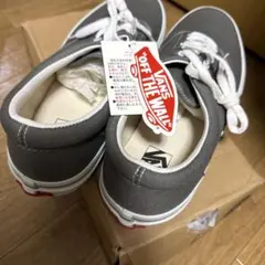 ピンクさま　 VANS OFF THE WALL グレー スニーカー