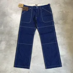 Houston BILLVAN ウォバッシュ ストライプ ペインターパンツ32 - メルカリ