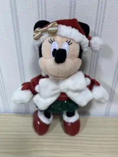 東京ディズニーランド　クリスマス　2025　ミニーマウス　ぬいぐるみバッチ