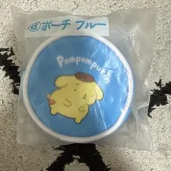 ポムポムプリン ポーチ ブルー