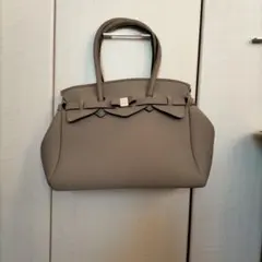 ♥激安美品SAVE MY BAG グレー トートバッグ