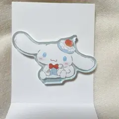 サンリオ　スウィートケーキコレクション　アクリルステッカー　シナモロール