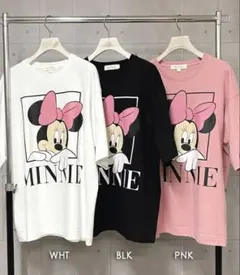 新品　ミニーマウス　プリント 半袖 Tシャツ　パルパルーザ　正規ライセンス