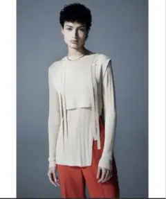 AZUL BY MOUSSY PLUS ベスト レイヤード トップス ニット