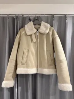 ZARAムートンジャケット