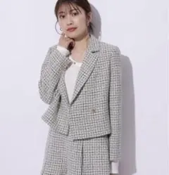 Apuweiser-riche ツイードショートジャケット定価:24,200円