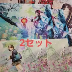 2セット 非売品】美樹本晴彦 クリアファイル イラストカード マクロス カバネリ