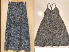 親子おそろいスカート&ワンピ