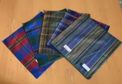 新品　austin reed 大判ハンカチ　綿100% 5枚セット