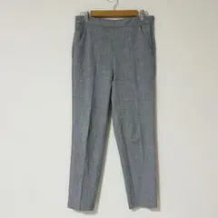ジーユー GU テーパードパンツ スラックス グレー 仕事 L