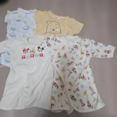 H&M コンビ肌着セット プーさん &西松屋　ミッキー　肌着ロンパース セット