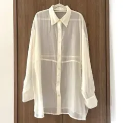 【ローリーズファーム】　シアー　シャツ