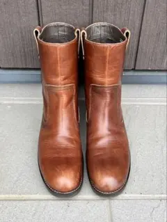 リーガル/ブラウンレザーショートブーツ