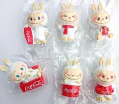 コーラ　ラブブ　フィギュア　デコパーツ　じゃらじゃら　ガチャ詰め　キーホルダー