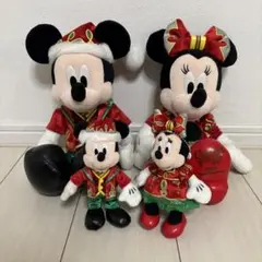 東京ディズニーリゾート ディズニーランド クリスマス ぬいぐるみセット♡