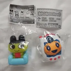 たまごっち ライトマスコット まめっち スイングケース3 めめっち ガチャガチャ