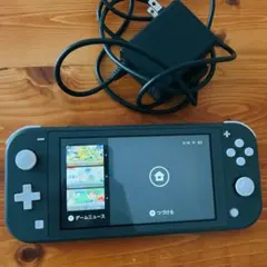 画面横線あり】Nintendo Switch Lite ターコイズ 箱、充電器 - メルカリ