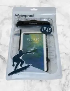 クリア スマホ 防水ケース 浮く IPX8 防水 携帯ケース タッチ 顔認証