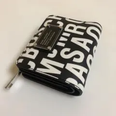 Marc Jacobs 二つ折り財布 ブラック/ホワイト