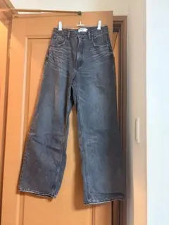 AZUL DENIM ハイウエストワイドデニム