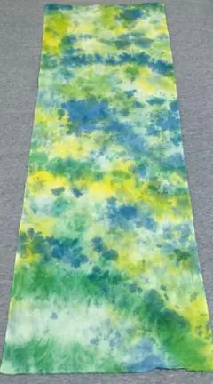 スレン染料　タイダイ染め　晒し　晒　手ぬぐい　ハンドメイド　ス232　98cm