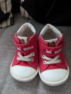 ミキハウス レッド スニーカー 135