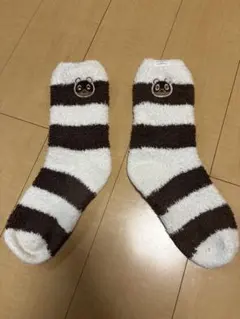 レディース【あつまれ どうぶつの森】つぶまめソックス