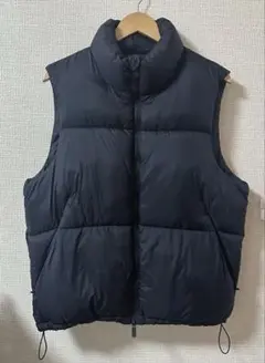 ZARA ネイビー ダウンベスト Mサイズ