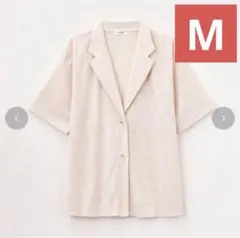 【新品未使用】しまむら yumi レースジャケット アイボリー Mのサムネイル