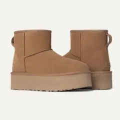 UGGクラシックミニプラットフォームアグムートンブーツ24ビームスアローズのサムネイル