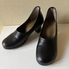 【極美品】 やさしい靴工房 Belle&Sofa コンフォートパンプス レザー