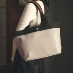 【極美品】TOPKAPI リプル　フライト　A4 トートバッグ　トープのサムネイル
