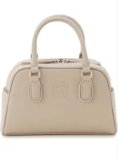 Herlipto Trois Logo Mini Boston Bag - メルカリ