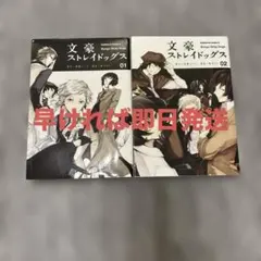 文豪ストレイドッグス 01・02 セット