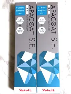 薬用 アパコート S.E. ナノテクノロジー 歯磨き粉 ヤクルト 箱入りのサムネイル