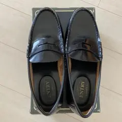 G.THAWKINS ENTRY 黒 本革ローファー26cm
