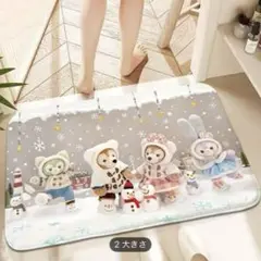 ダッフィーフレンズ　玄関マット　バスマット　室内マット　限定　ダッフィー　マット