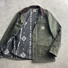 カーハート　チョアコート　WIP グリーン　サイズXL 中古・古着通販】CarHartt (カーハート) チョアコート グリーン