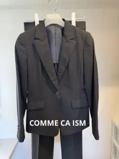 【COMME CA ISM】ブラックスーツ2点セット