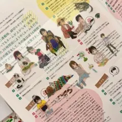 キスカットテープのおすそ分け　おすそ分け　和紙　手帳デコ　コラージュ